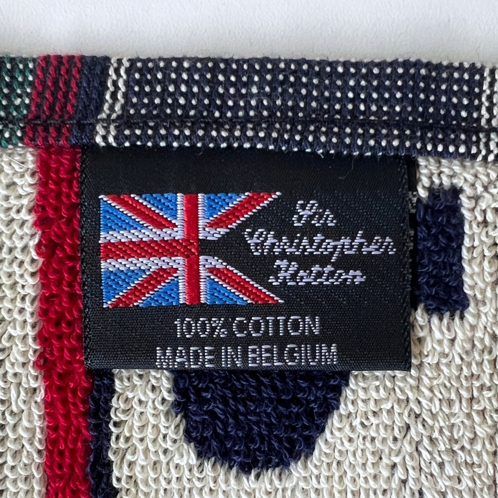Vintage Pinehurst Golf Towel 1895 Golfer Graphic Hanging Towel Made in Belgium - Picture 6 of 9